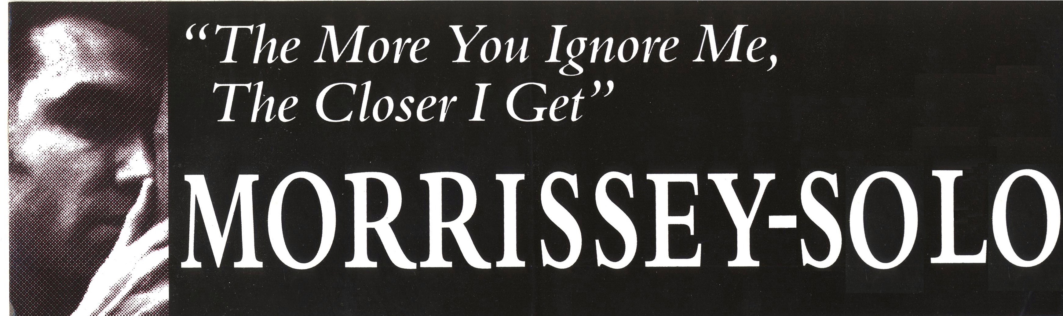 the more you ignore me sticker - banner